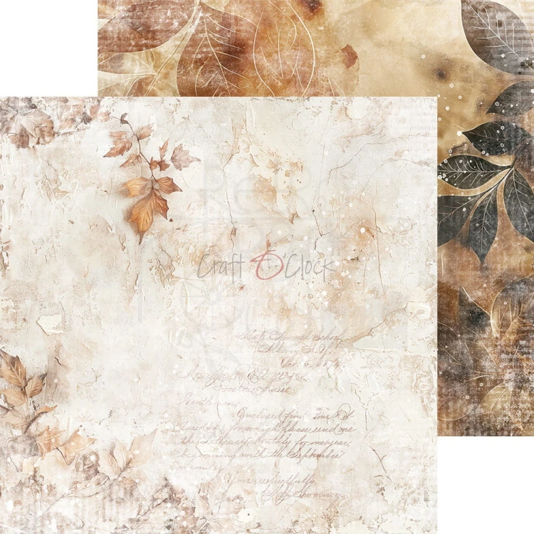 Zestaw papierów do scrapbookingu 20x20 Autumnaria - Mix CC-F33-AA-09 Craft O'Clock