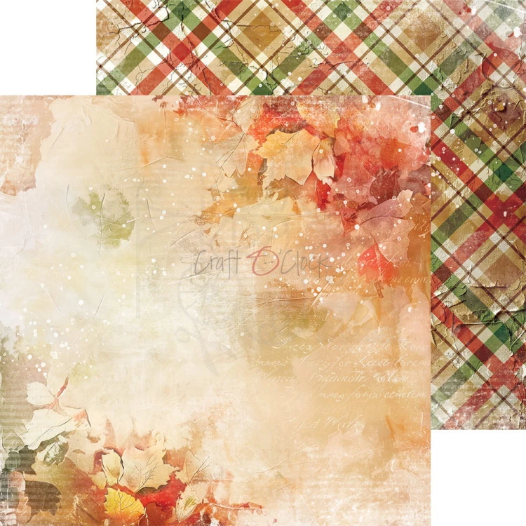 Zestaw papierów do scrapbookingu 20x20 Autumnaria - Mix CC-F33-AA-09 Craft O'Clock