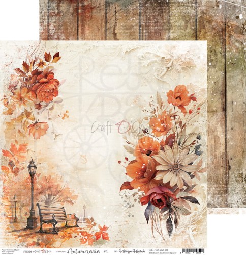 Zestaw papierów do scrapbookingu 30x30 Autumnaria - CC-F33-AA-00 Craft O'Clock