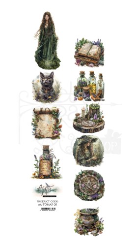 Pasek 5x30 Tales of Moss and Fern - Magia AA-TOMAF-20 Alchemy of Art