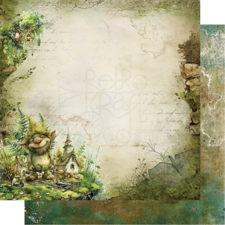 Zestaw papierów 20x20 Tales of Moss and Fern AA-TOMAF-08 Alchemy of Art