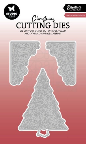 Wykrojnik Ażurowa choinka i dekory SL-ES-CD851 StudioLight