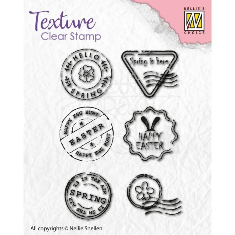 Stempel silikonowy Stemple pocztowe NSCS005 Nellie’s Chioce
