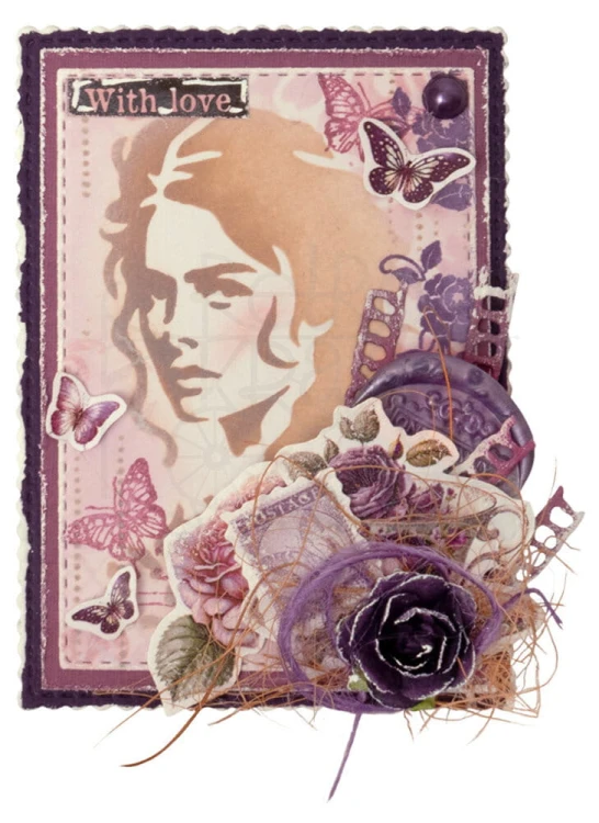 Pastylki lak woskowy do pieczęci - zestaw 4 kolory Pink Victorian Dreams nr.14 JMA-VD-WAX14 StudioLight