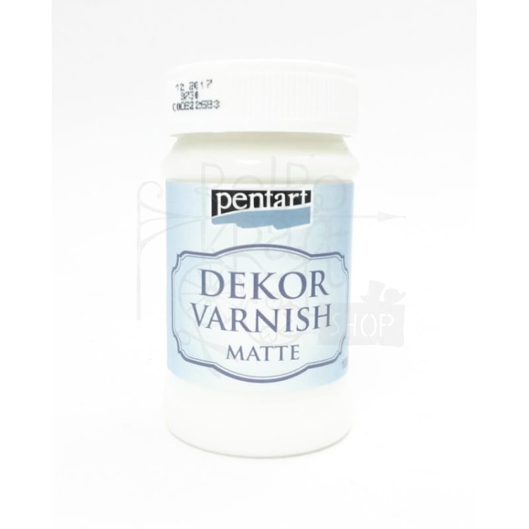 Lakier matowy do farb kredowych Dekor varnish matte 100ml 22683 Pentart