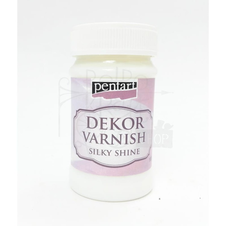 Lakier satynowy do farb kredowych Dekor varnish silky shine 100ml 22684 Pentart