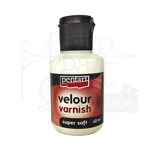Lakier welurowy Velour varnish super soft 40ml 24519 Pentart