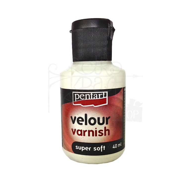 Lakier welurowy Velour varnish super soft 40ml 24519 Pentart