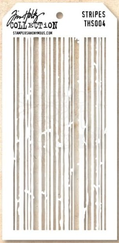 Szablon maska Stripes paski Tim Holtz