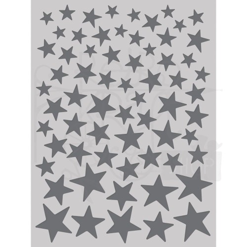Szablon maska 15x20cm Simple Vintage 'Tis The Season Christmas Stars 20734 Simple Stories