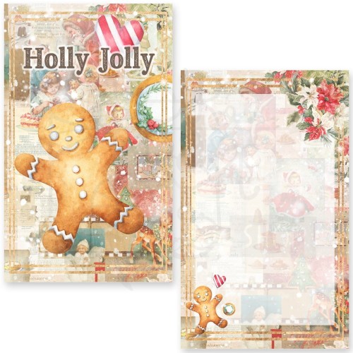 Ozdoby papierowe Journaling Cards Dear Santa 20szt MP-61289 Memory Place