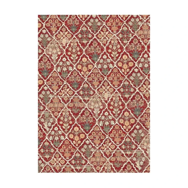 Papier ryżowy A6 Christmas Greetings Backgrounds tła - zestaw 8szt DFSAK6008 Stamperia
