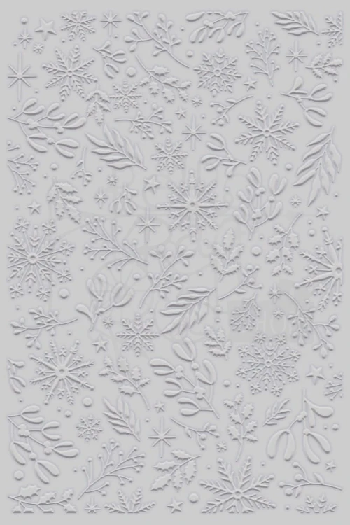 Folder do embossingu Christmas Wishes TDC-EF4-CHWI Crafter's Companion