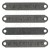 Ozdoby metalowe plakietki Idea-Ology Metal Word Plaques Christmas 4szt TH94203 Tim Holtz