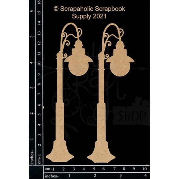 Dekory MDF Latarnie Scrapaholics