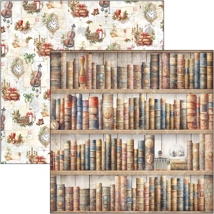 Zestaw papierów do scrapbookingu 30x30 The Nutcracker 8 szt CBT080 Ciao Bella