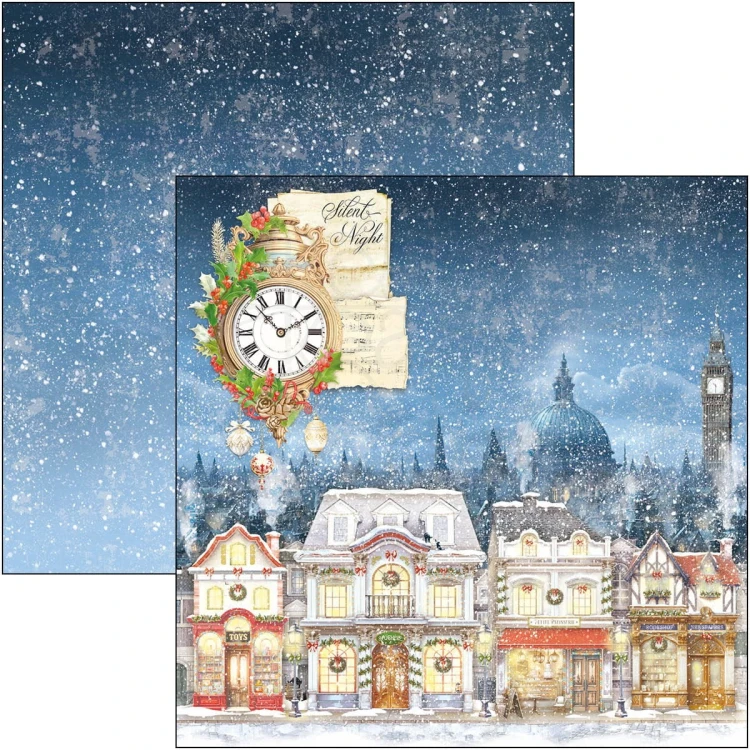 Zestaw papierów do scrapbookingu 30x30 The Nutcracker 8 szt CBT080 Ciao Bella