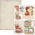 Zestaw papierów do scrapbookingu A4 The Nutcracker 9 szt CBCL080 Ciao Bella