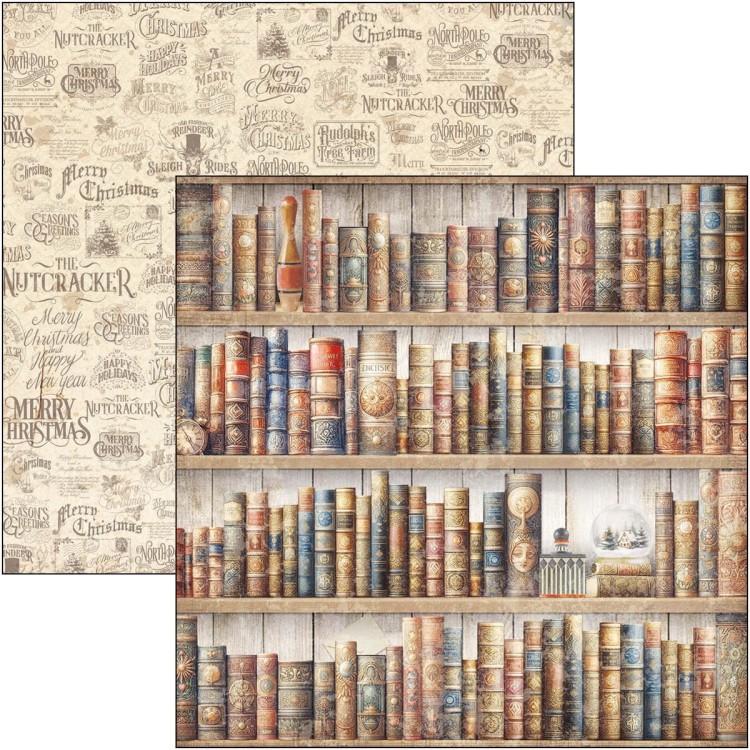 Zestaw papierów do scrapbookingu 20x20 The Nutcracker 12 szt CBH080 Ciao Bella