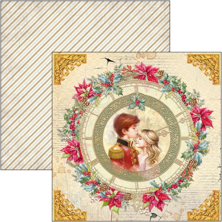 Zestaw papierów do scrapbookingu 20x20 The Nutcracker 12 szt CBH080 Ciao Bella