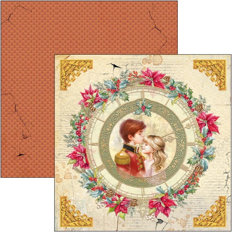 Zestaw papierów do scrapbookingu 30x30 The Nutcracker 12 szt CBPM080 Ciao Bella