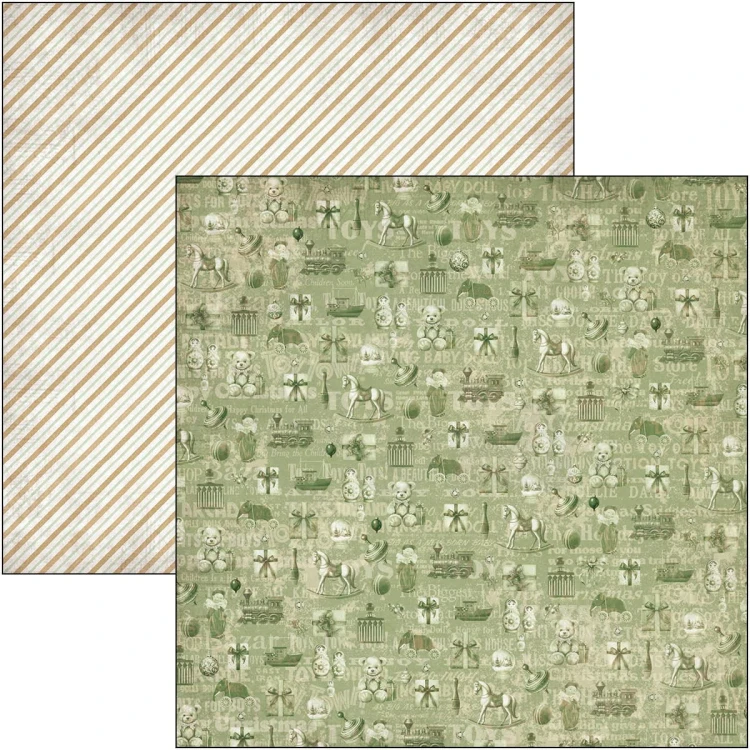 Zestaw papierów do scrapbookingu 30x30 The Nutcracker 12 szt CBPM080 Ciao Bella