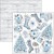 Zestaw papierów do scrapbookingu 15x15 Elegance of Blue 24 szt CBQE079 Ciao Bella