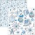 Zestaw papierów do scrapbookingu 15x15 Elegance of Blue 24 szt CBQE079 Ciao Bella