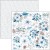 Zestaw papierów do scrapbookingu 15x15 Elegance of Blue 24 szt CBQE079 Ciao Bella