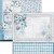 Zestaw papierów do scrapbookingu 30x30 Elegance of Blue 8 szt CBT079 Ciao Bella