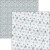 Zestaw papierów do scrapbookingu 30x30 Elegance of Blue 8 szt CBT079 Ciao Bella