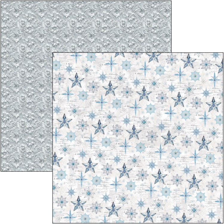 Zestaw papierów do scrapbookingu 30x30 Elegance of Blue 8 szt CBT079 Ciao Bella