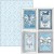 Zestaw papierów do scrapbookingu A4 Elegance of Blue 9 szt CBCL079 Ciao Bella