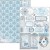 Zestaw papierów do scrapbookingu A4 Elegance of Blue 9 szt CBCL079 Ciao Bella