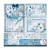 Zestaw papierów do scrapbookingu 20x20 Elegance of Blue 12 szt CBH079 Ciao Bella