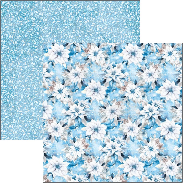 Zestaw papierów do scrapbookingu 20x20 Elegance of Blue 12 szt CBH079 Ciao Bella