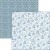 Zestaw papierów do scrapbookingu 20x20 Elegance of Blue 12 szt CBH079 Ciao Bella