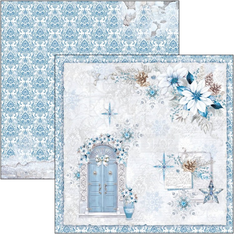 Zestaw papierów do scrapbookingu 20x20 Elegance of Blue 12 szt CBH079 Ciao Bella