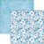 Zestaw papierów do scrapbookingu 30x30 Elegance of Blue 12 szt CBPM079 Ciao Bella