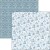 Zestaw papierów do scrapbookingu 30x30 Elegance of Blue 12 szt CBPM079 Ciao Bella
