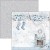 Zestaw papierów do scrapbookingu 30x30 Elegance of Blue 12 szt CBPM079 Ciao Bella