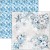 Zestaw papierów do scrapbookingu 30x30 Elegance of Blue 12 szt CBPM079 Ciao Bella