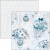 Zestaw papierów do scrapbookingu 30x30 Elegance of Blue 12 szt CBPM079 Ciao Bella