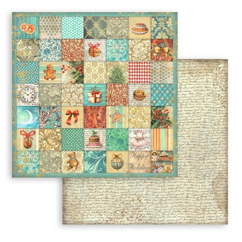 Zestaw papierów do scrapbookingu 20x20 The Nutcracker Backgrounds Tła SBBS113 Stamperia