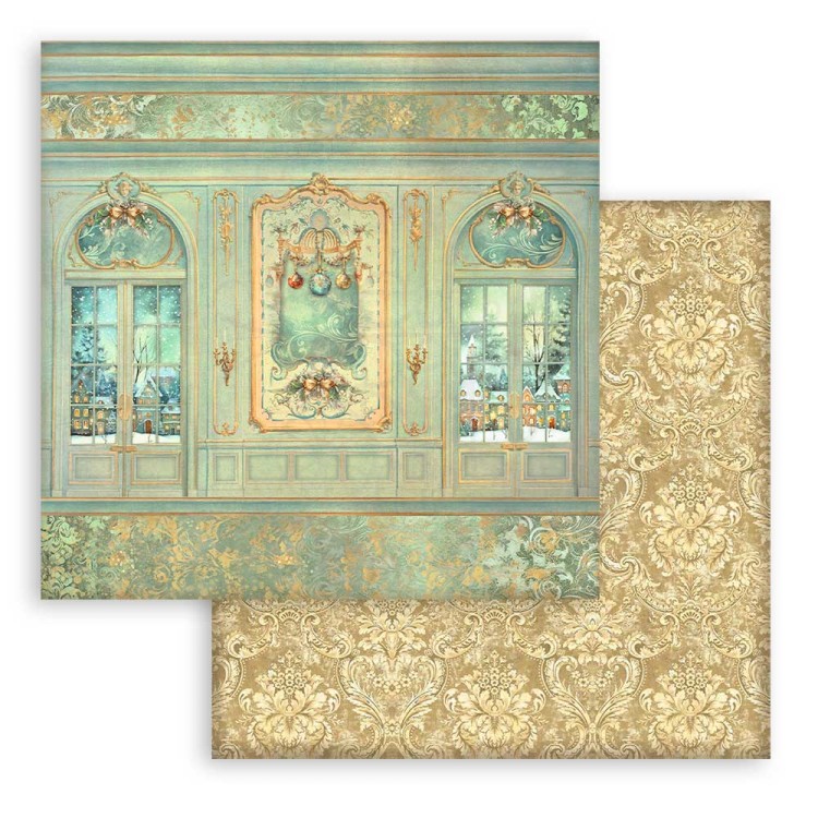 Zestaw papierów do scrapbookingu 20x20 The Nutcracker Backgrounds Tła SBBS113 Stamperia