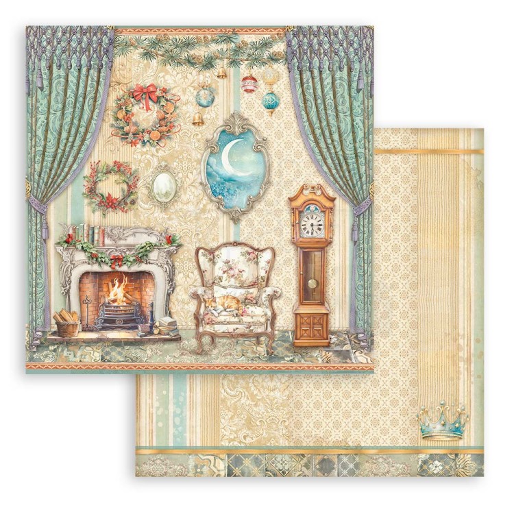 Zestaw papierów do scrapbookingu 20x20 The Nutcracker SBBS112 Stamperia