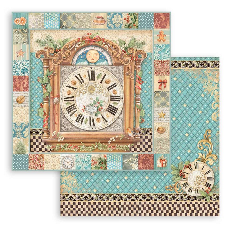 Zestaw papierów do scrapbookingu 20x20 The Nutcracker SBBS112 Stamperia
