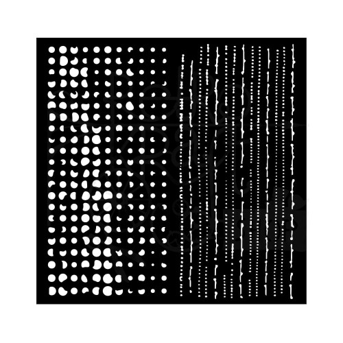 Szablon maska 18x18 The Nutcracker Tło tekstura KSTDQ108 Stamperia
