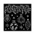 Szablon maska 18x18 The Nutcracker Bombki KSTDQ106 Stamperia