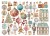 Ozdoby kształty tekturowe Die Cuts The Nutcracker DFLDC103 Stamperia